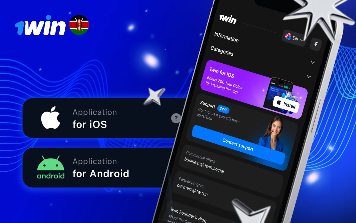 1win App Kenya: Download Official APK for Android & iOS